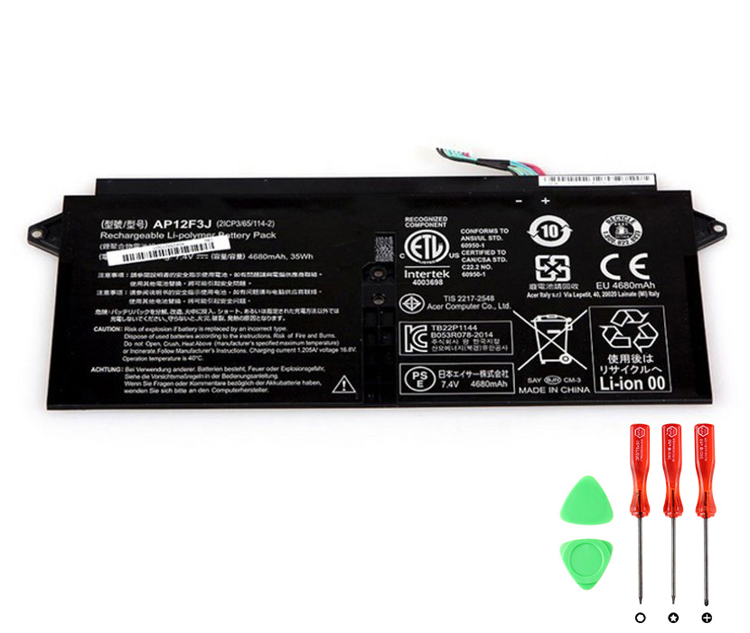 Batterier Acer Aspire V15 Nitro 55Whr 3 celler