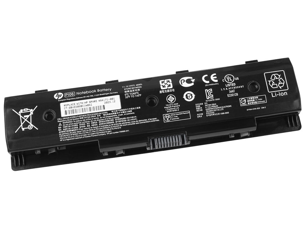 4400mAh Batterier HP ENVY 17-n001ns 17-n001tx 17-n001ur