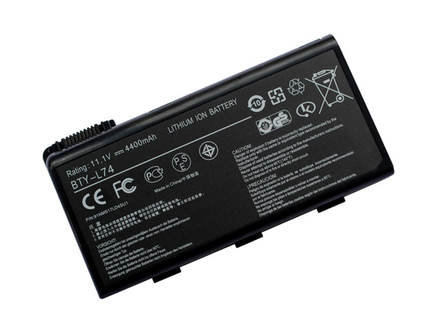 7800mAh MSI CR610-005 Original Batterier