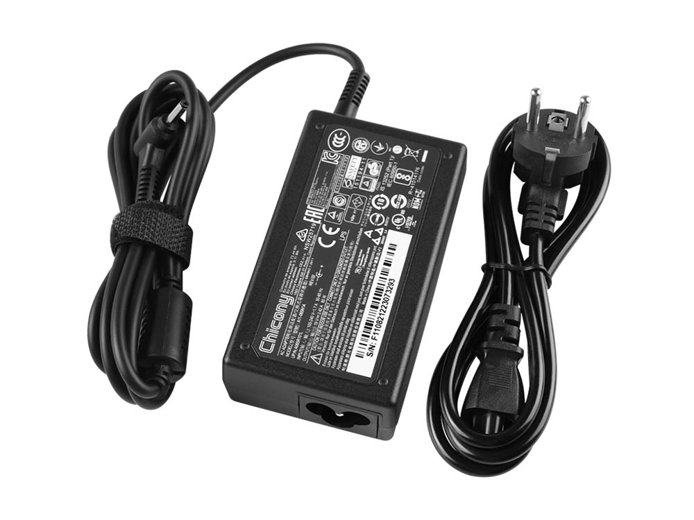 65W AC Adapter Laddare Acer Aspire R13 R7-372T-758Q + Kabel