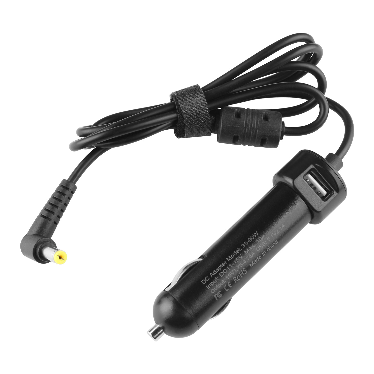 Acer Aspire E5-475TG Bil Laddare DC Adapter 65W