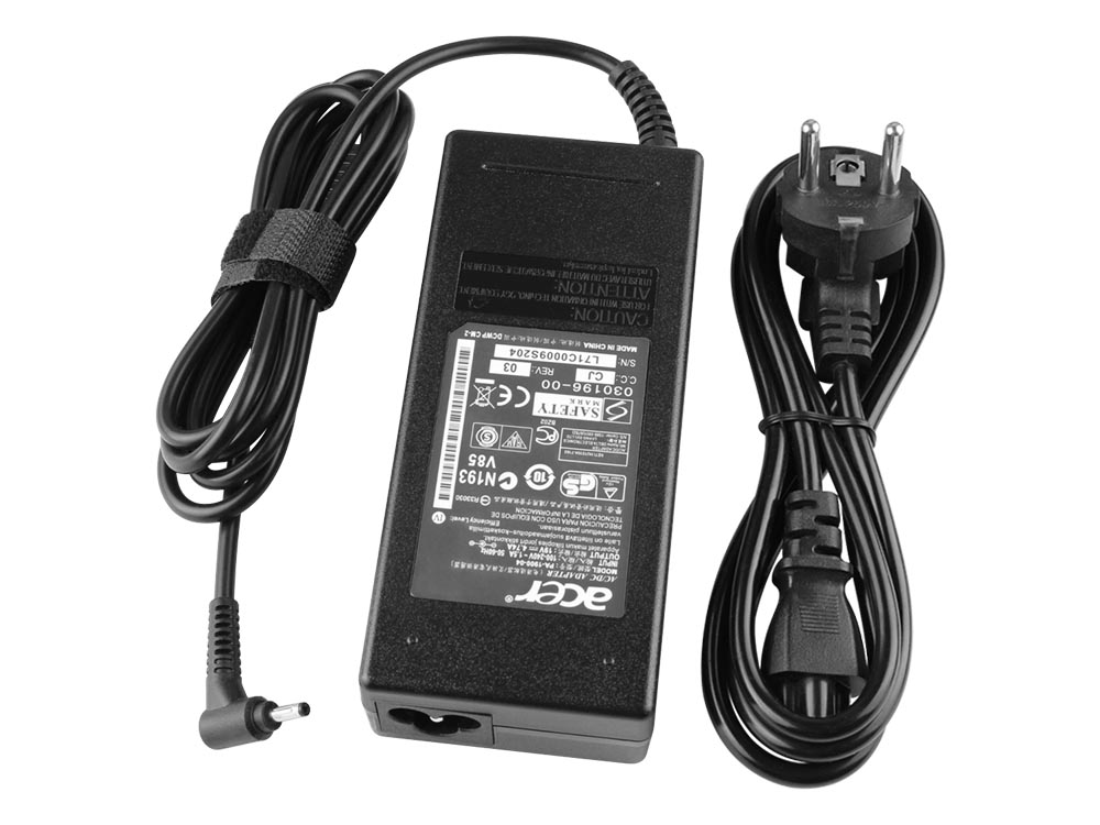 Acer Aspire 15 A15-51M-75EC Laddare AC Adapter Original 90W + Kabel