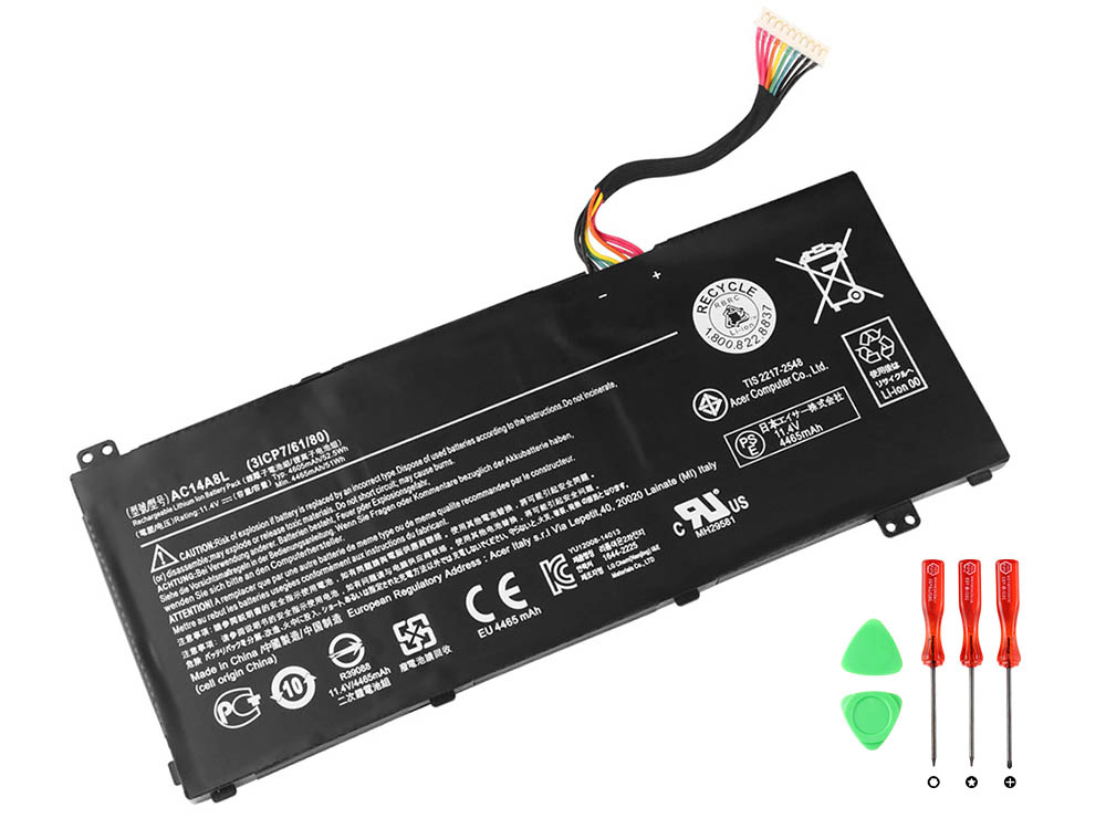 52.5Wh Batterier Acer Aspire VN7-591G VN7-791G