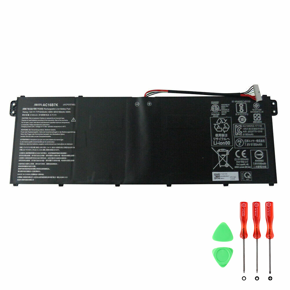 6440mAh 48Wh Batterier Acer AC16B7K AC16B8K