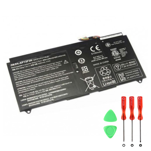 6280mAh Acer AP13F3N Original Batterier