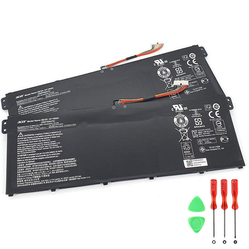 Acer Aspire 1 A114-21-A5Y5（AP19B8K) Batterier Original 3831mAh 43.08Wh