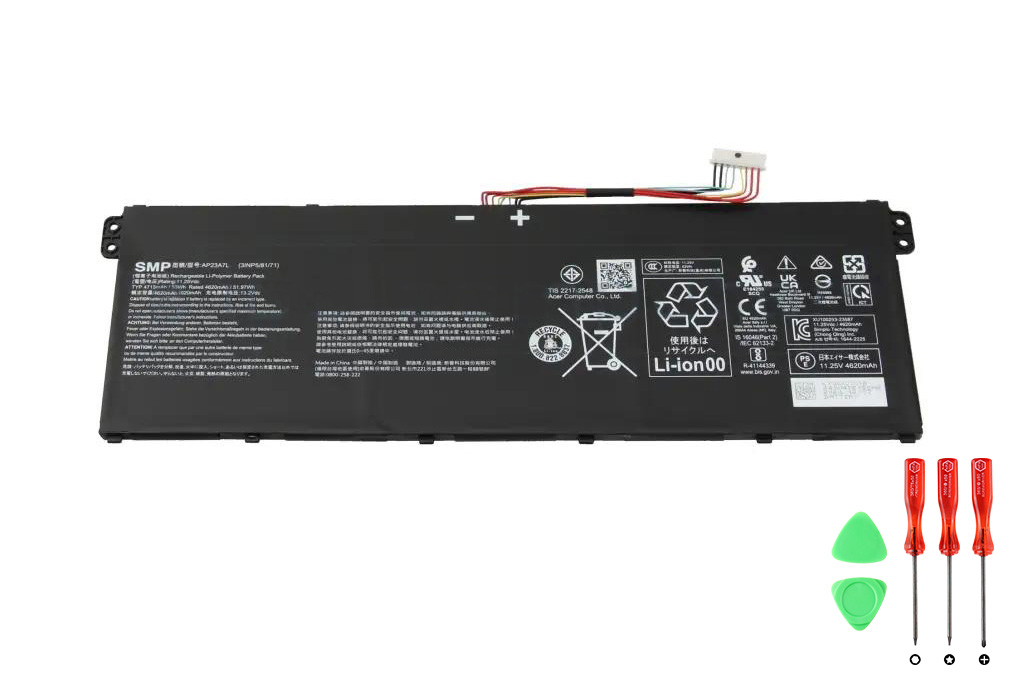 4715mAh 53Wh Acer Aspire 15 A15-41M-R22W Batterier