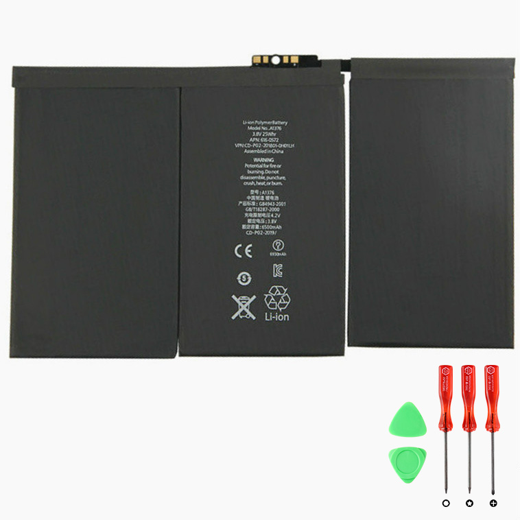 Batterier Apple A1376 A1316 969TA075H 6500mAh 25Wh