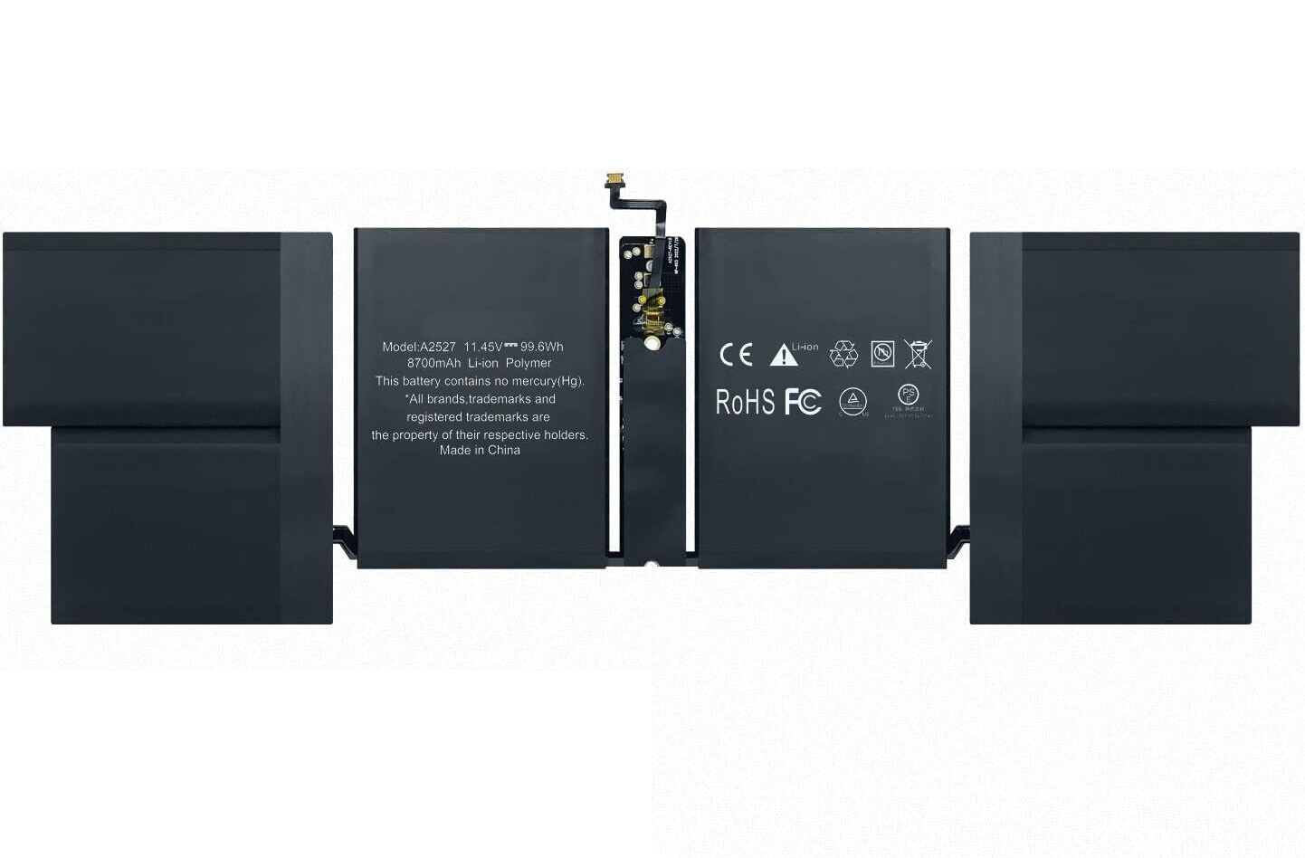 Batterier Apple A2485 Late 2021 Version(EMC 3651) 8700mAh 99.6Wh