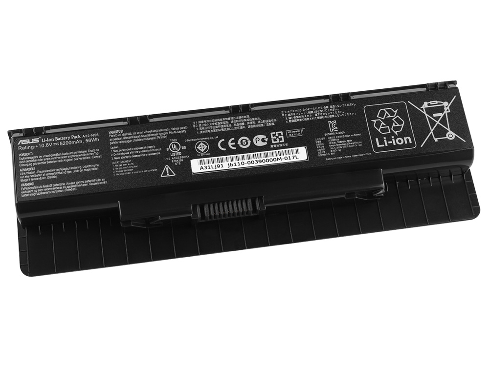 Batterier Original Asus N46JV 56Whr
