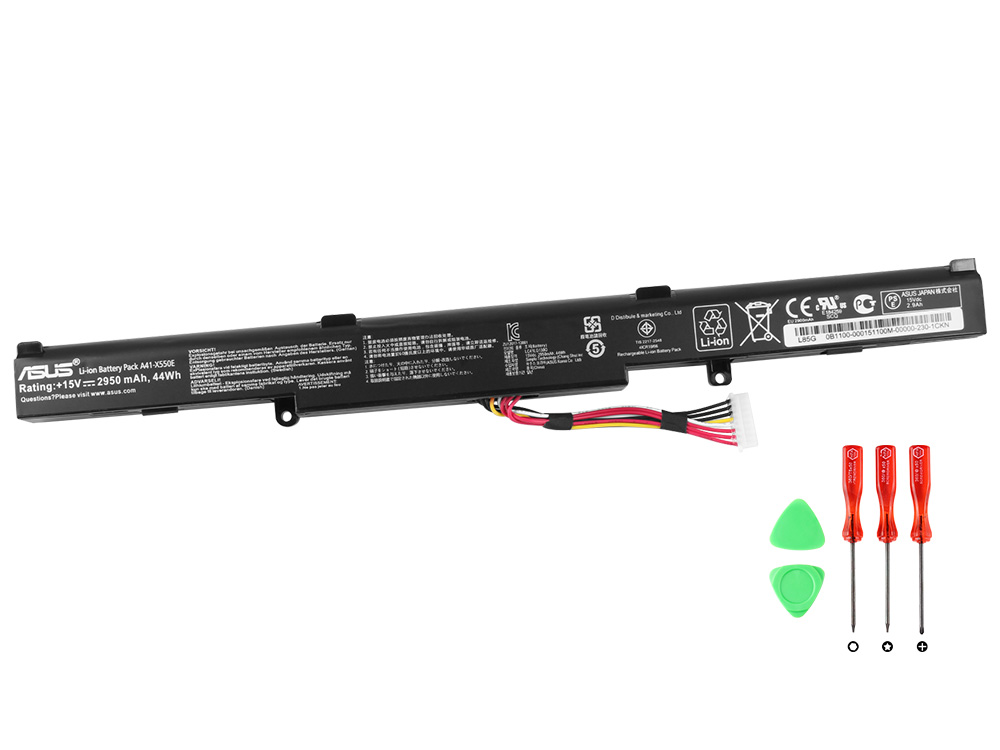 Batterier Original Asus A41-X550E 44Whr