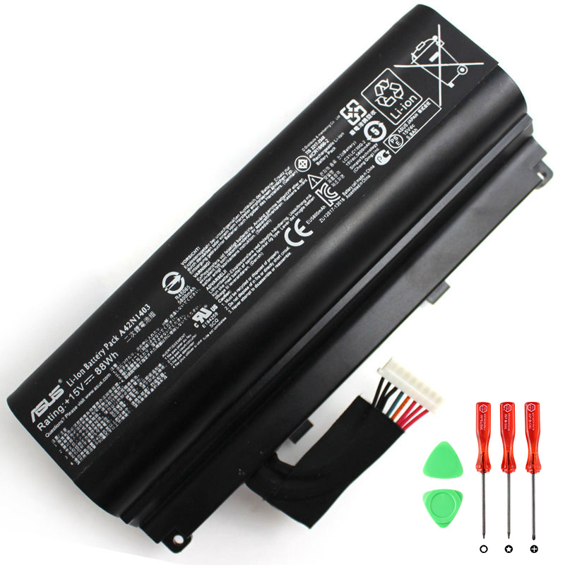 Batterier Asus G751JL 88Whr
