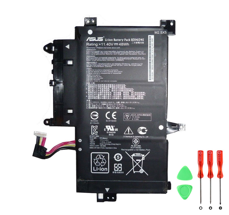 Original 48Wh Batterier Asus Transformer Book Flip TP500LB