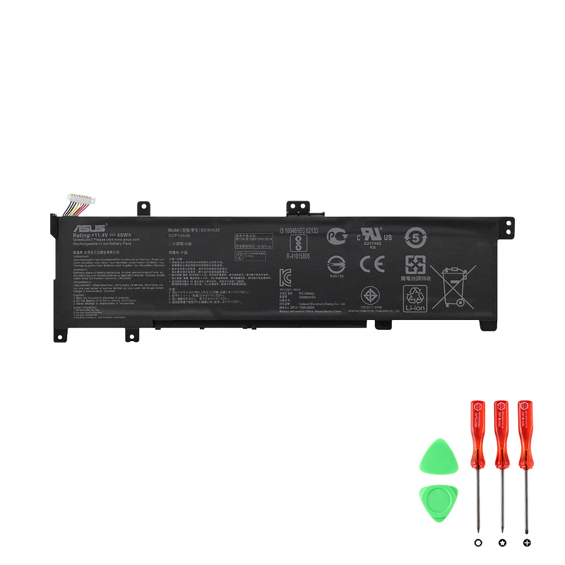 Original Batterier Asus 0B200-01460000 4110mAh 48Wh