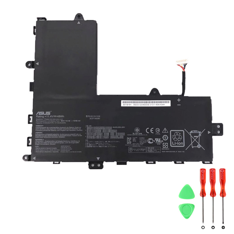 Original Batterier Asus B31N1536 0B200-02040000 4240mAh 48Wh