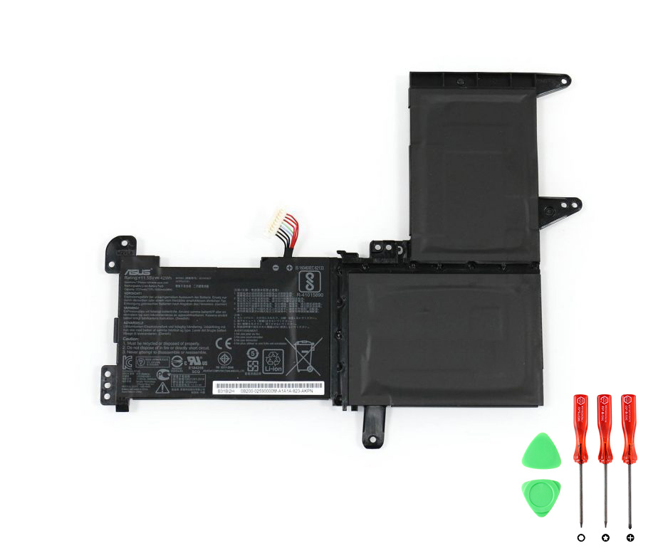 Batterier Original Asus B31N1637 42Whr