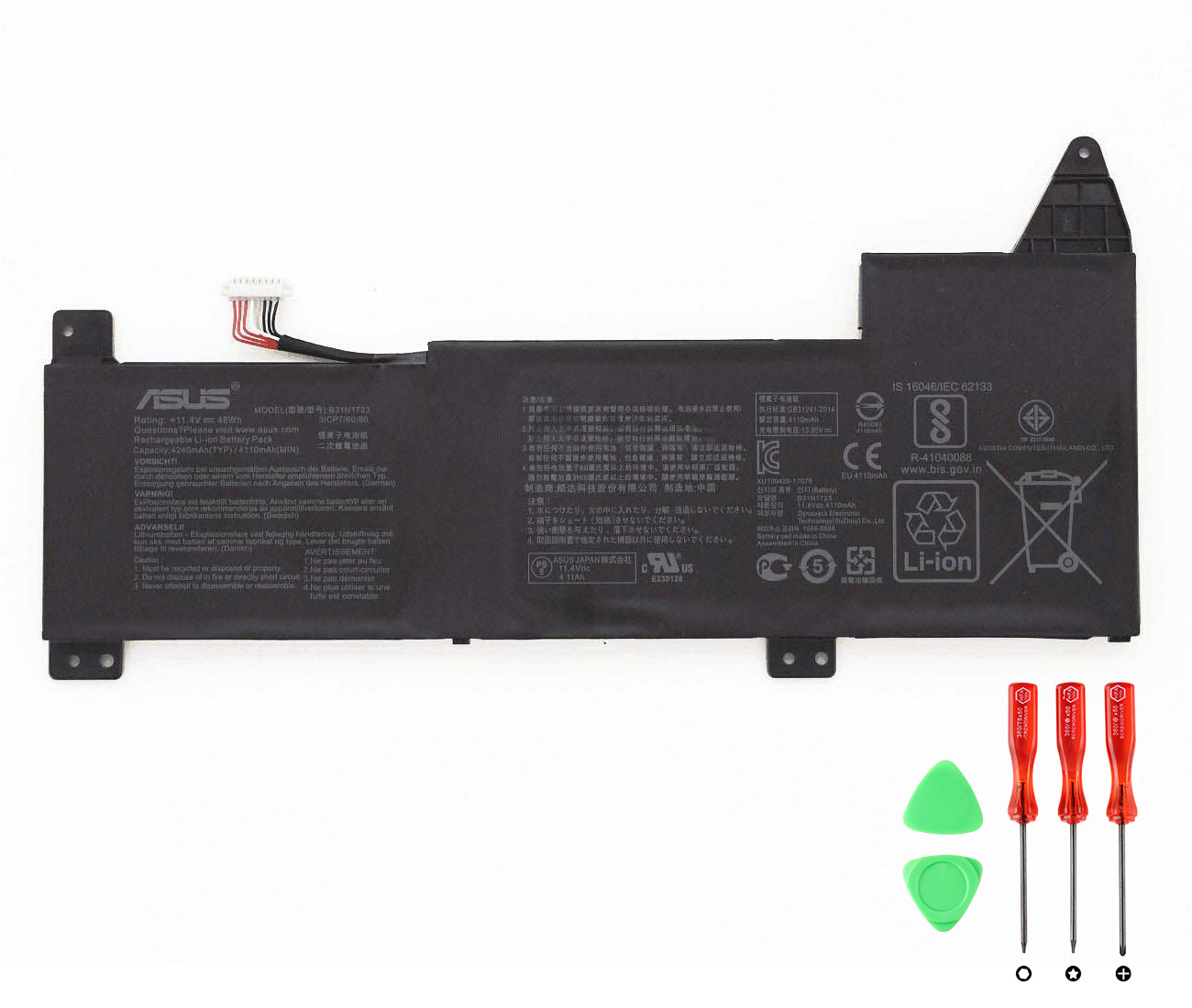 Original 4210mAh 48Wh Batterier Asus 0B200-02850000