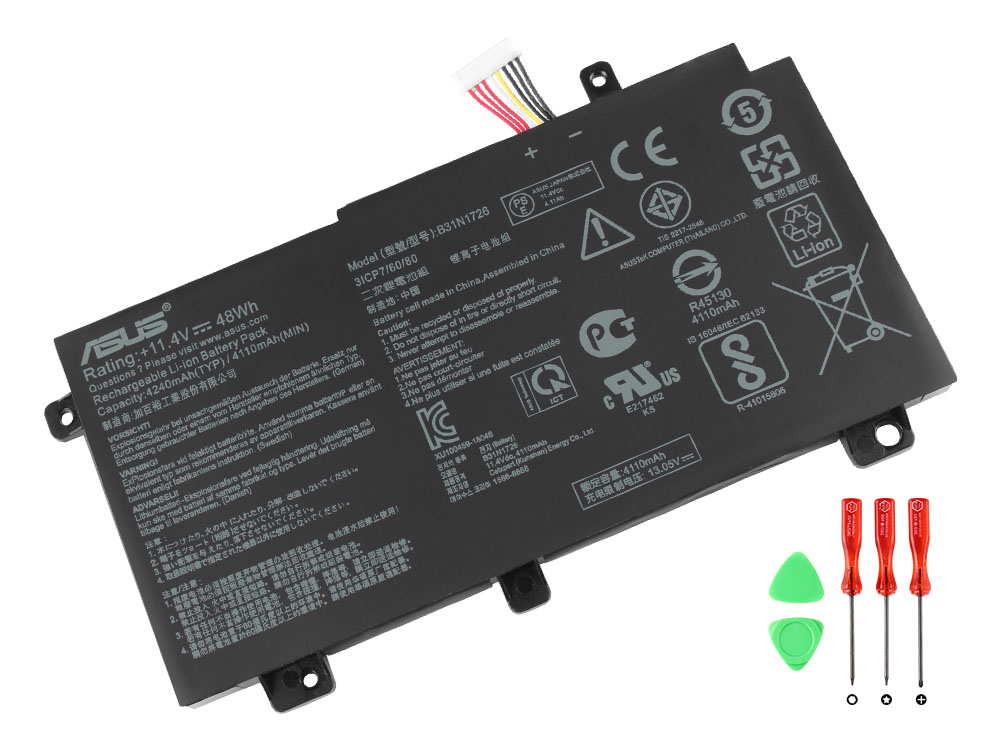 Original 4210mAh 48Wh Batterier Asus 0B200-02910000