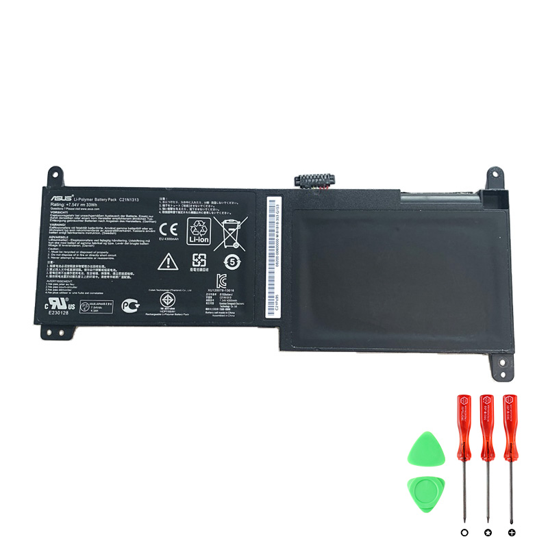 Original Batterier Asus 0B200-00600000 4400mAh 33Wh
