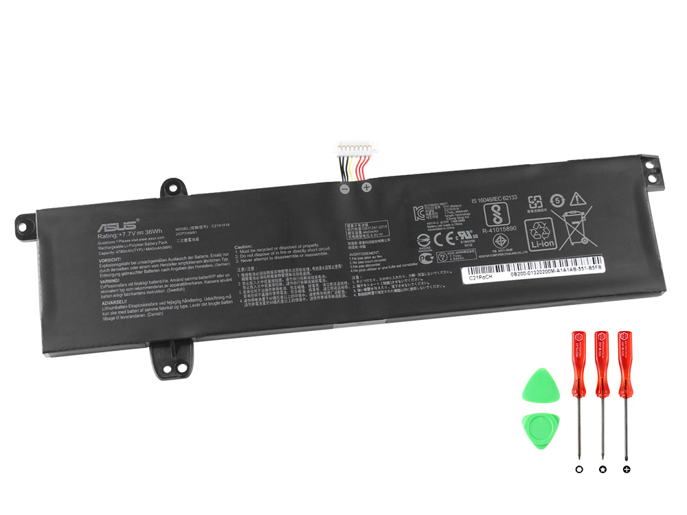 36Wh Asus 0B200-01400600 Original Batterier