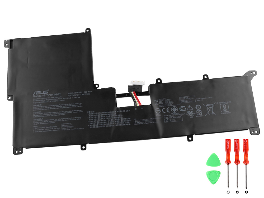 Original 6000mAh 46Wh Batterier Asus 0B200-02400000