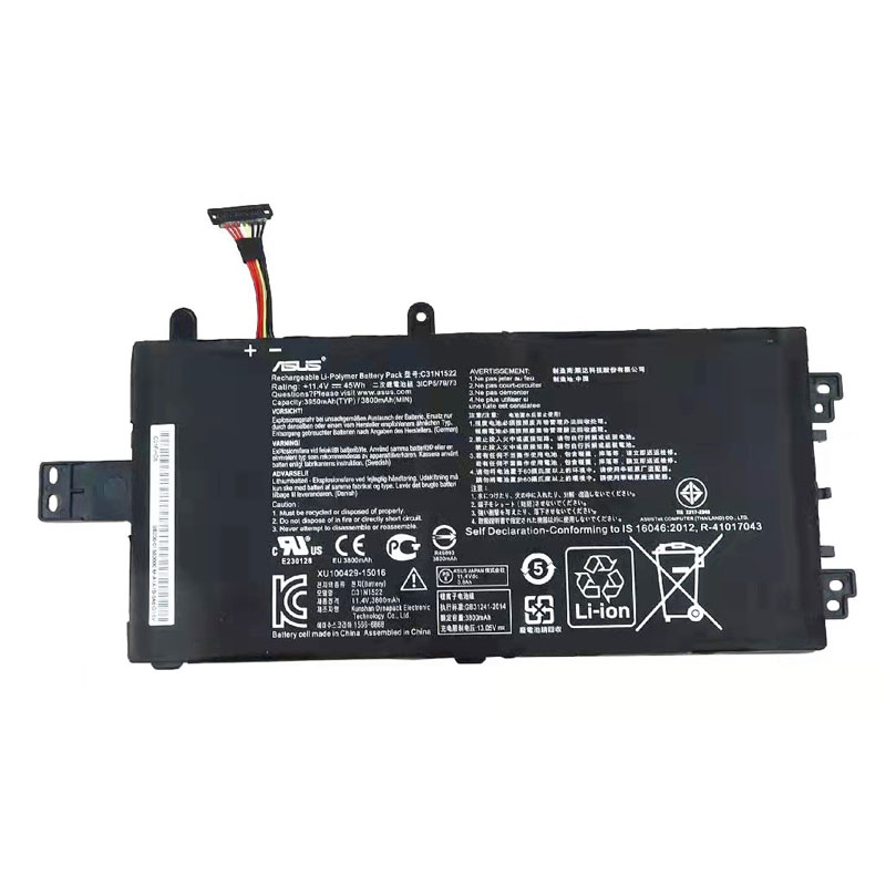 Original Batterier Asus 0B200-01880000 3950mAh 45Wh