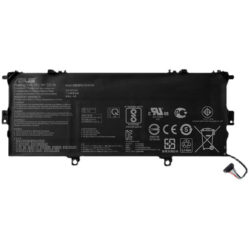 Original Batterier Asus 0B200-02760100 0B200-02760200 4335mAh 50Wh