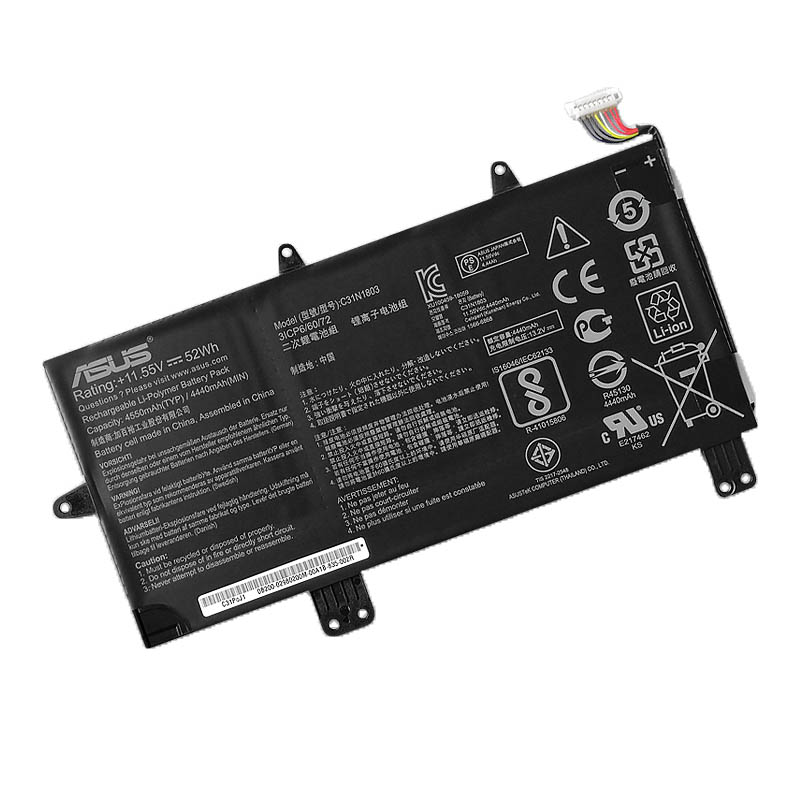 Original Batterier Asus C31N1803 0B200-02980200 4550mAh 52Wh