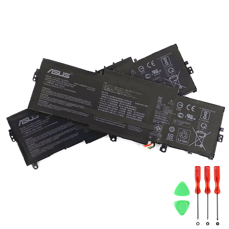 Original Batterier Asus 0B200-03080000 C31N1811 4335mAh 50Wh