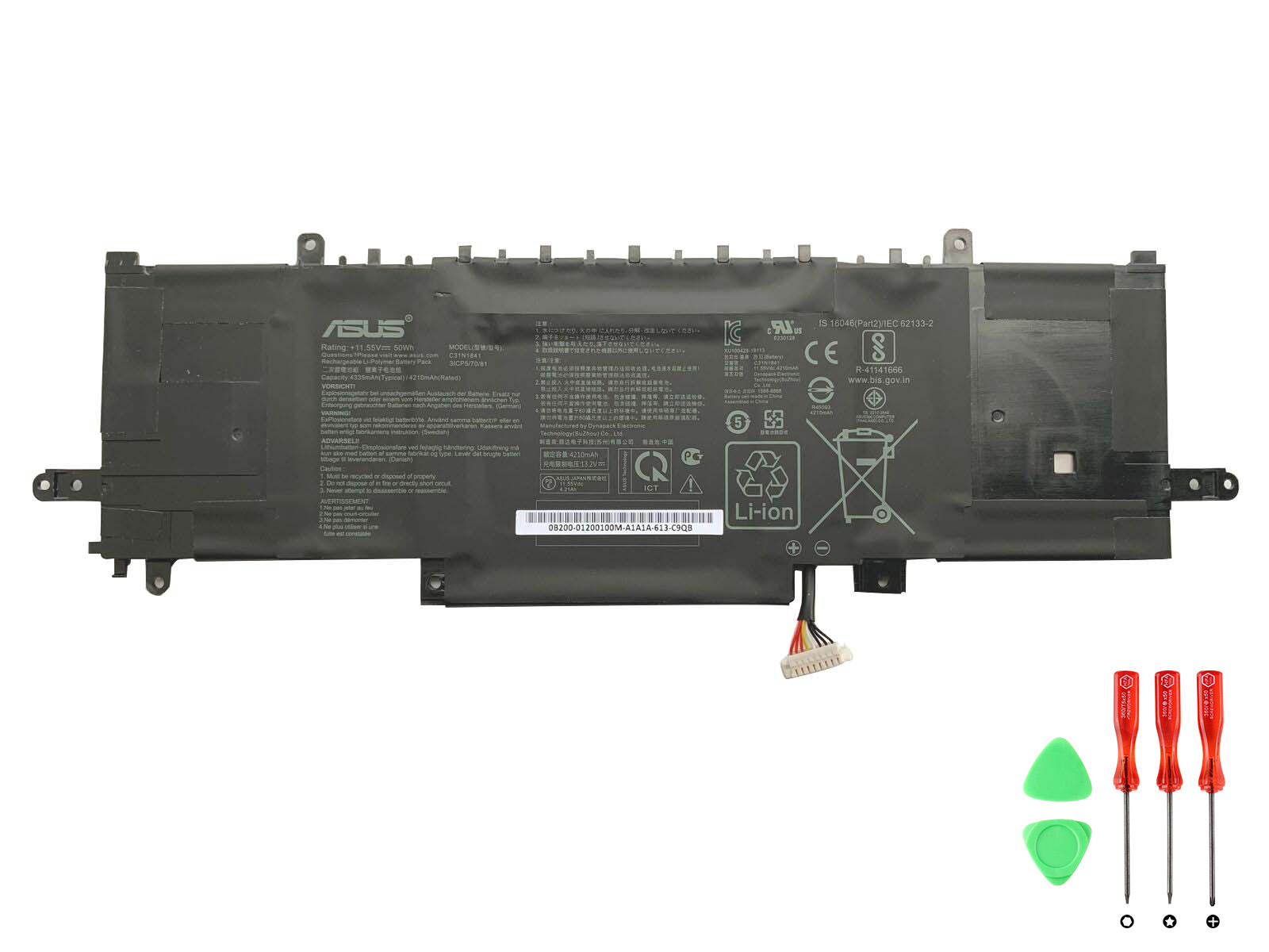 Original Batterier Asus 0B200-03420200 0B200-03420300 50Wh 4335mAh