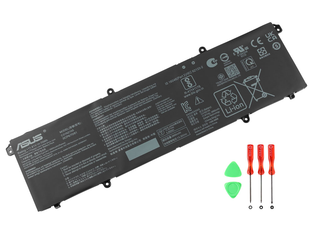 Original Batterier Asus 0B200-04140000 5895mAh 70Wh