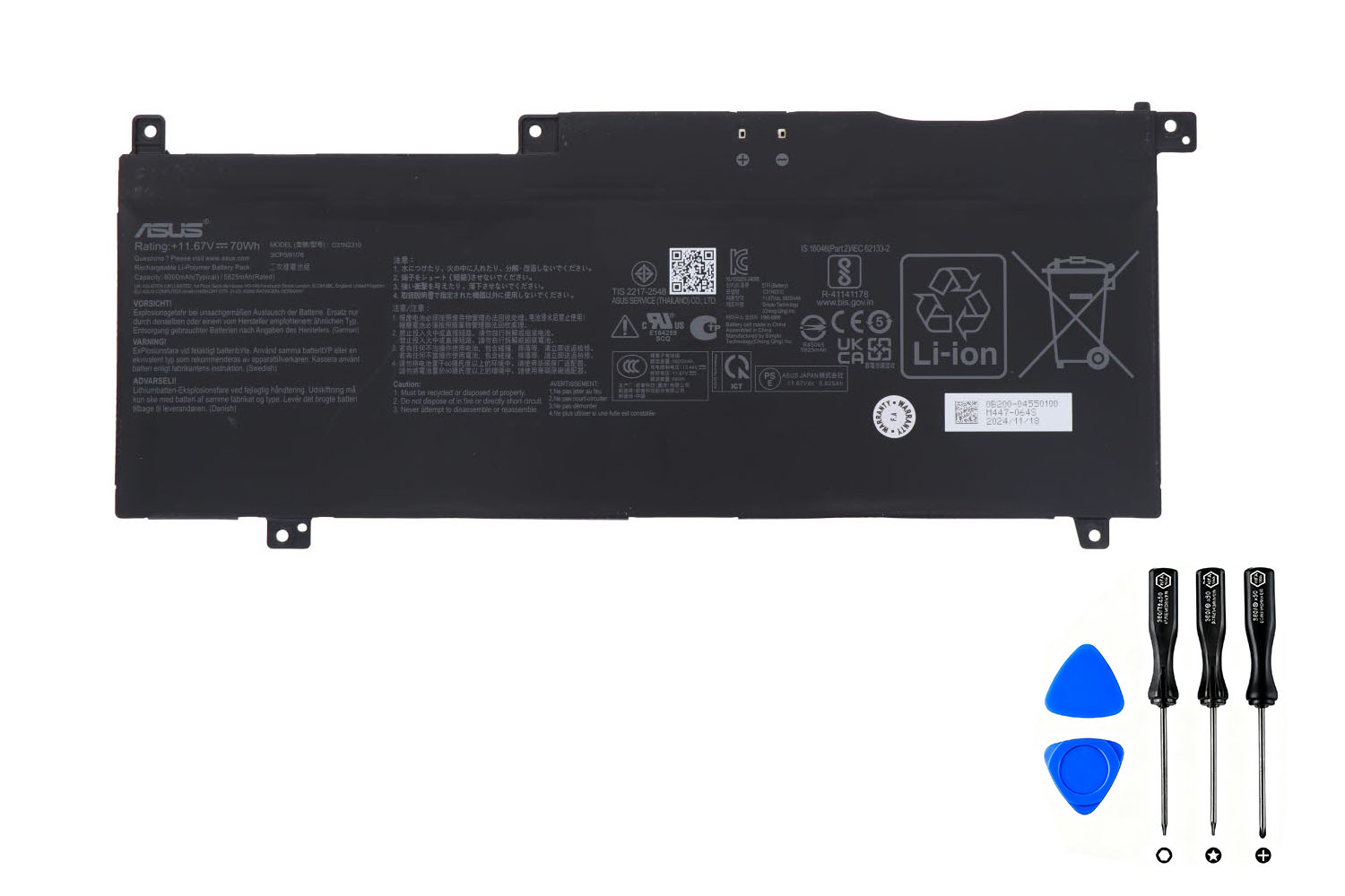 Original Batterier Asus 0B200-04550000 6000mAh 70Wh