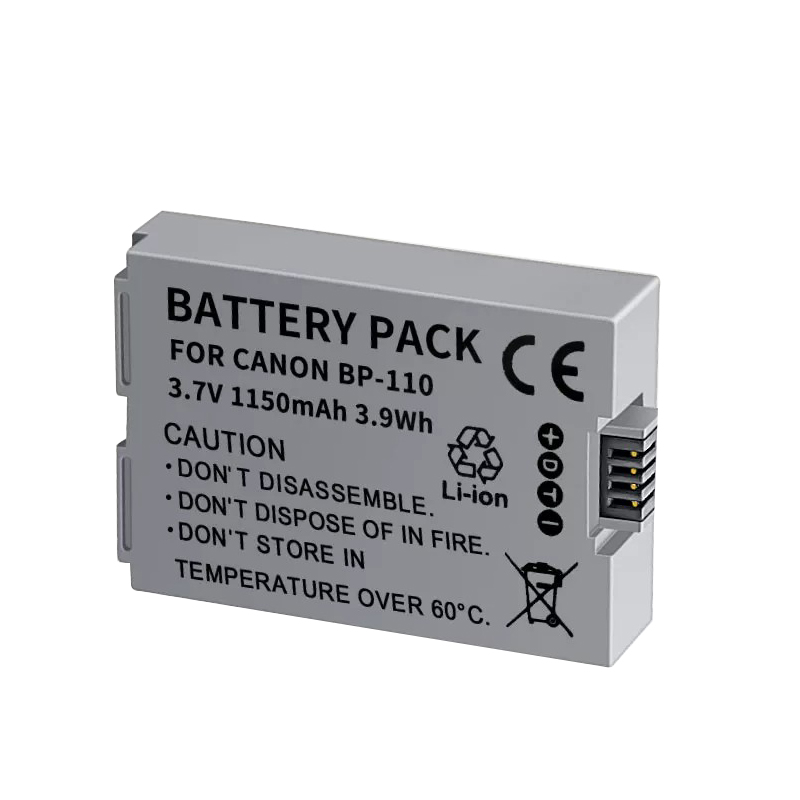 Canon BP-110 Kamera Batterier 1150mAh 3.9Wh