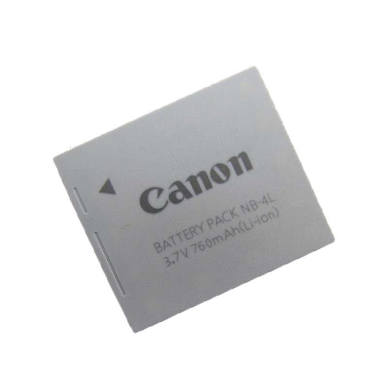 Canon DIGITAL IXUS 100 IS Kamera Batterier Original 760mAh 2.81Wh