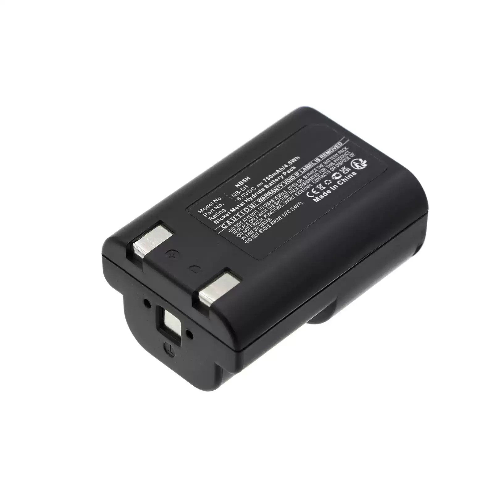 Canon NB-5H Kamera Batterier 750mAh 4.5Wh