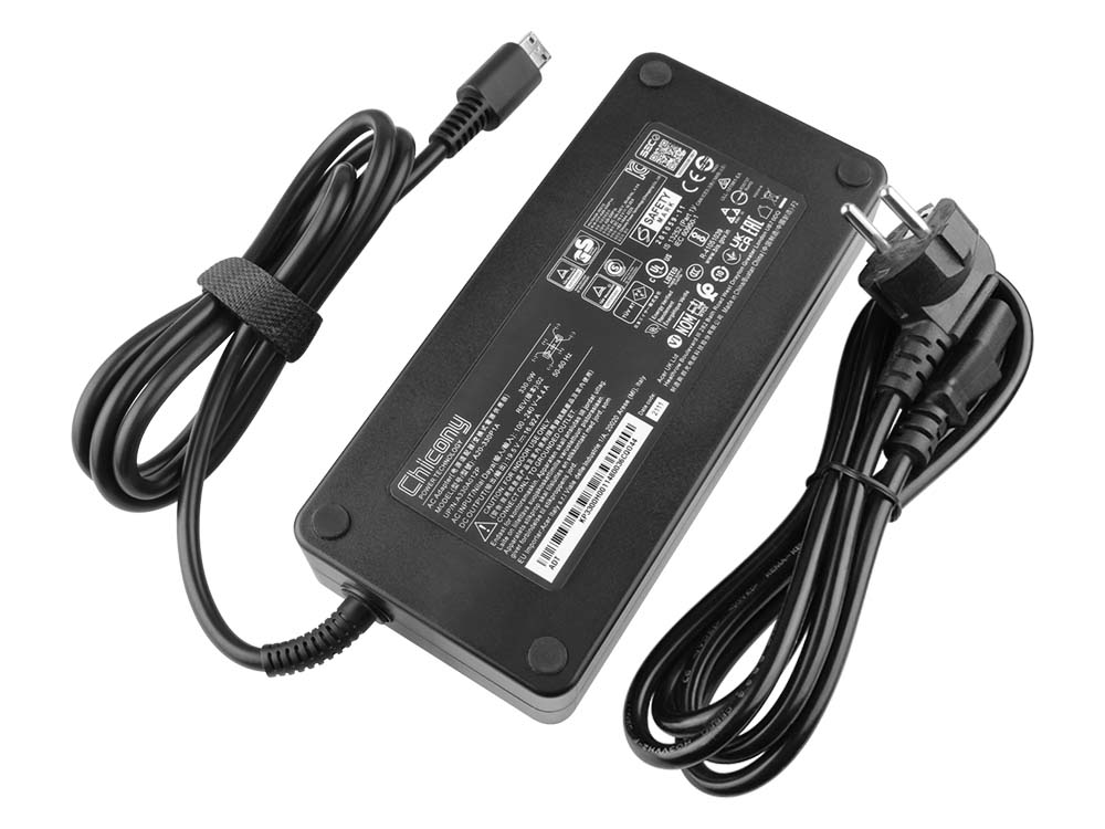 MSI Vector 17 HX A13VHG A13VIG Laddare AC Adapter Original 330W + Kabel