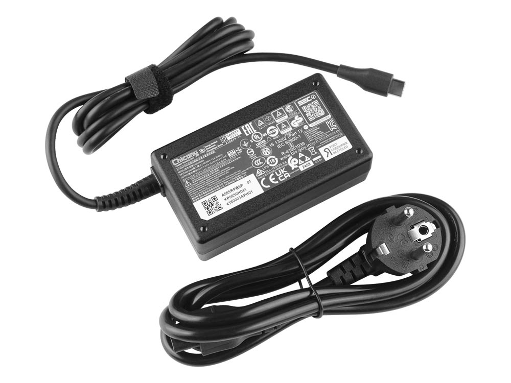 Chicony A20-065N3A Laddare AC Adapter Original 65W USB-C