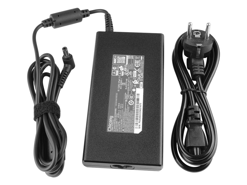 Corsair XENEON 27QHD240 OLED 27-Inch Gaming Monitor Laddare AC Adapter Original 180W + Kabel