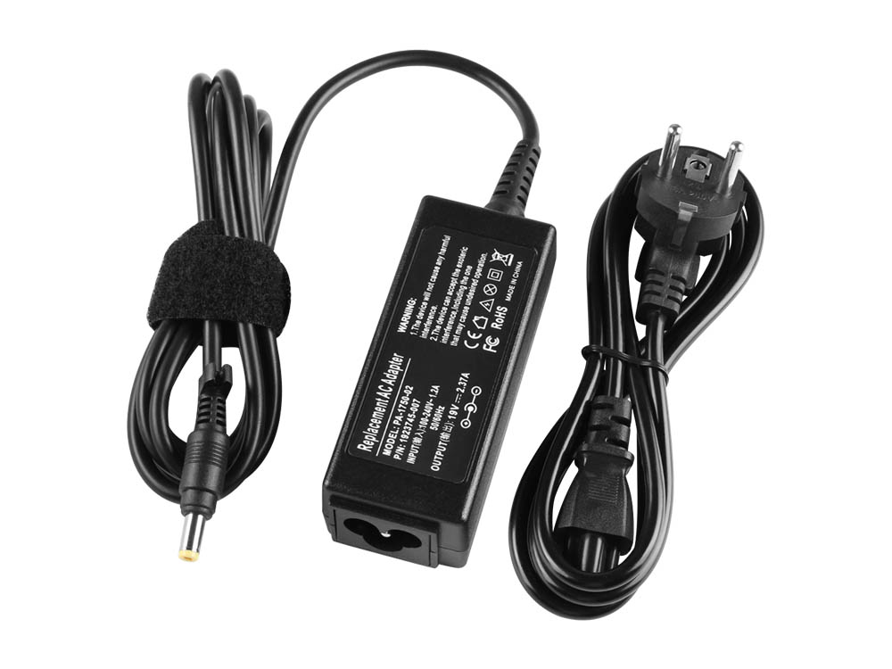 45W Asus 1000HC-6A 1000HD-6A 1000HD-6B Laddare AC Adapter + Kabel