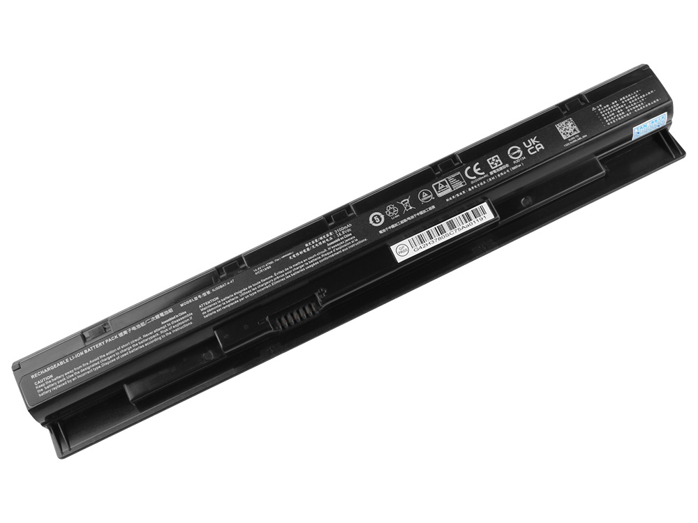 Batterier Clevo NJ51CU NJ51GU 5080mAh 47Wh