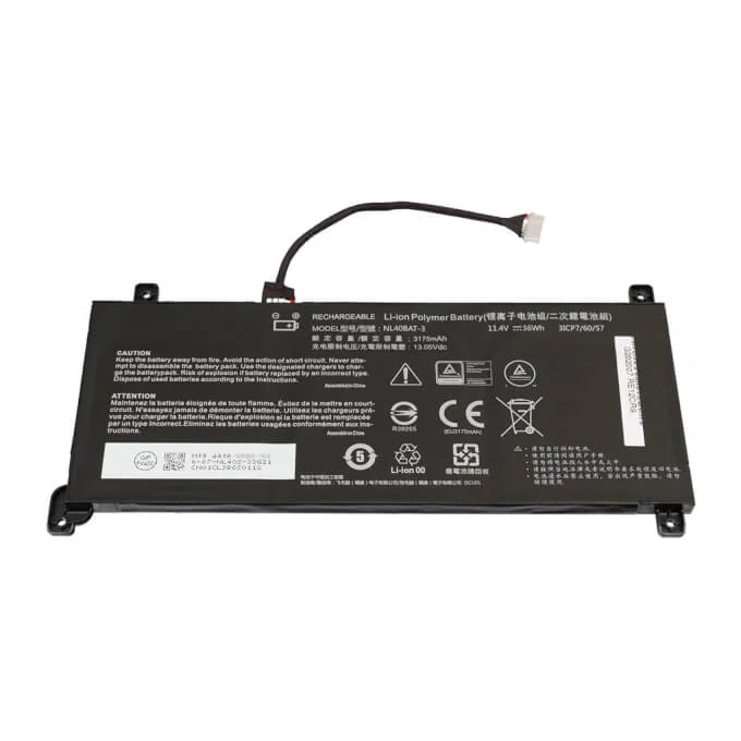 Batterier Clevo NL51LU 3175mAh 36Wh
