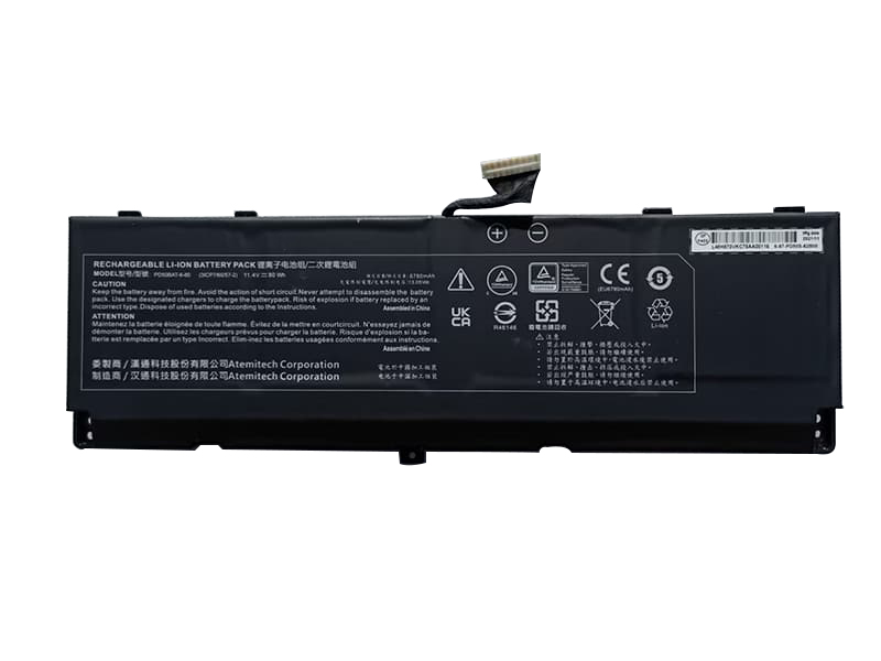 Batterier Clevo PD50PNN PD50PNP 6780mAh 80Wh