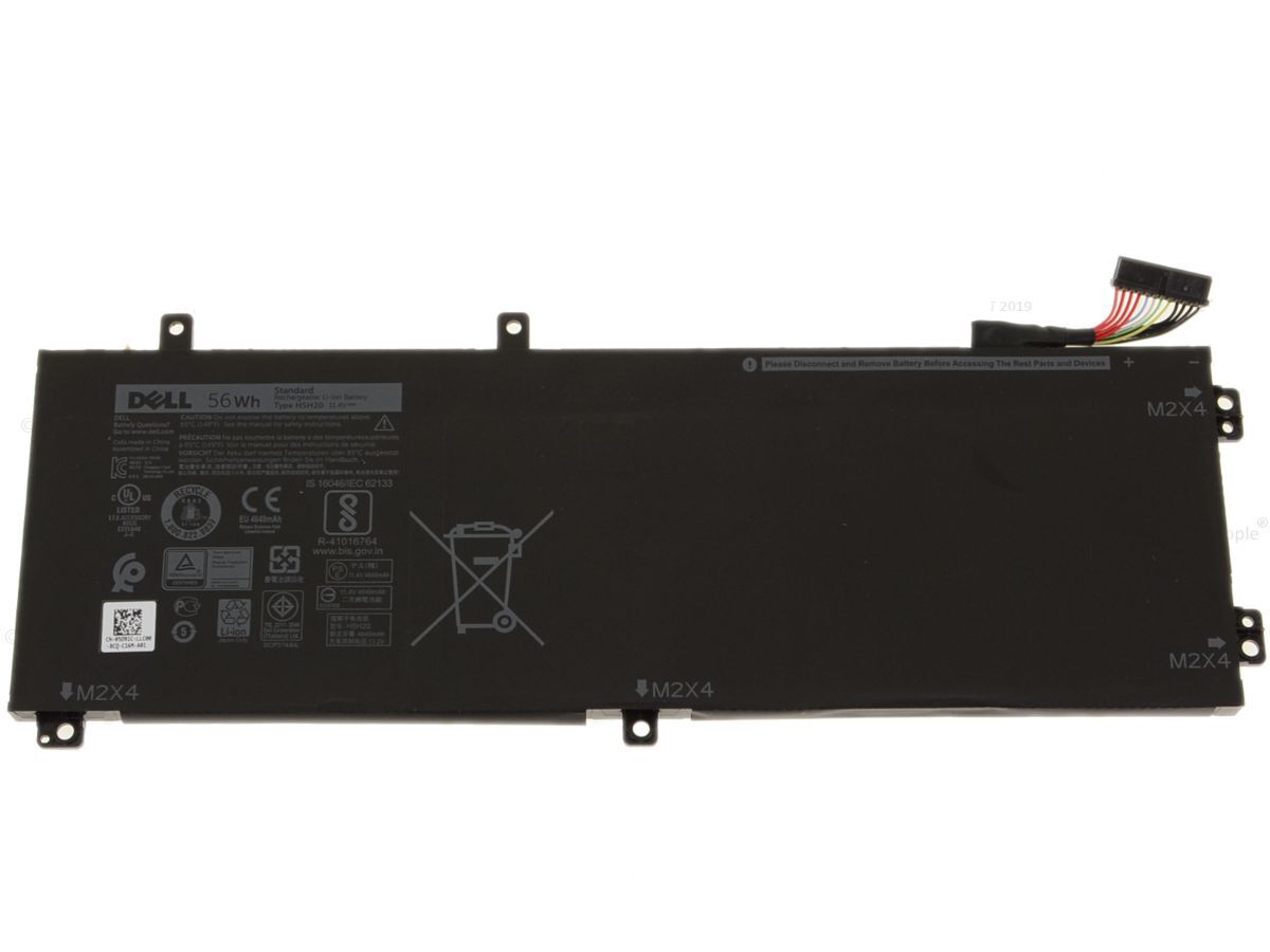 Original 56Wh Batterier Dell Inspiron 7501 P102F003