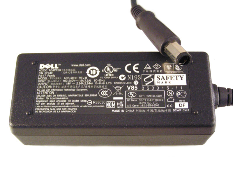 50W Dell 9834T9834T Original AC Adapter Laddare