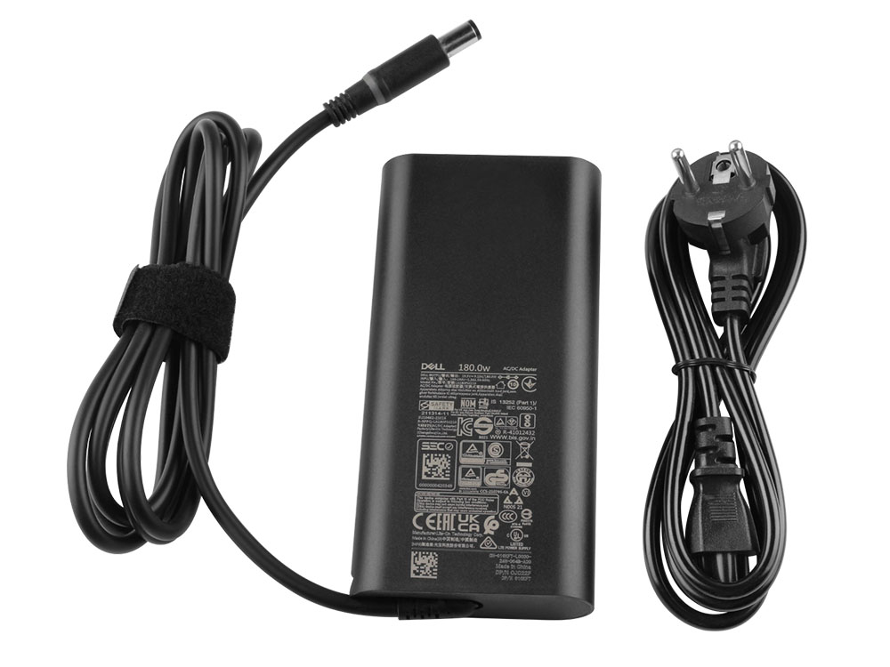Dell Alienware 15 DA15260 P210G P210G001 Laddare AC Adapter Original 180W + Kabel