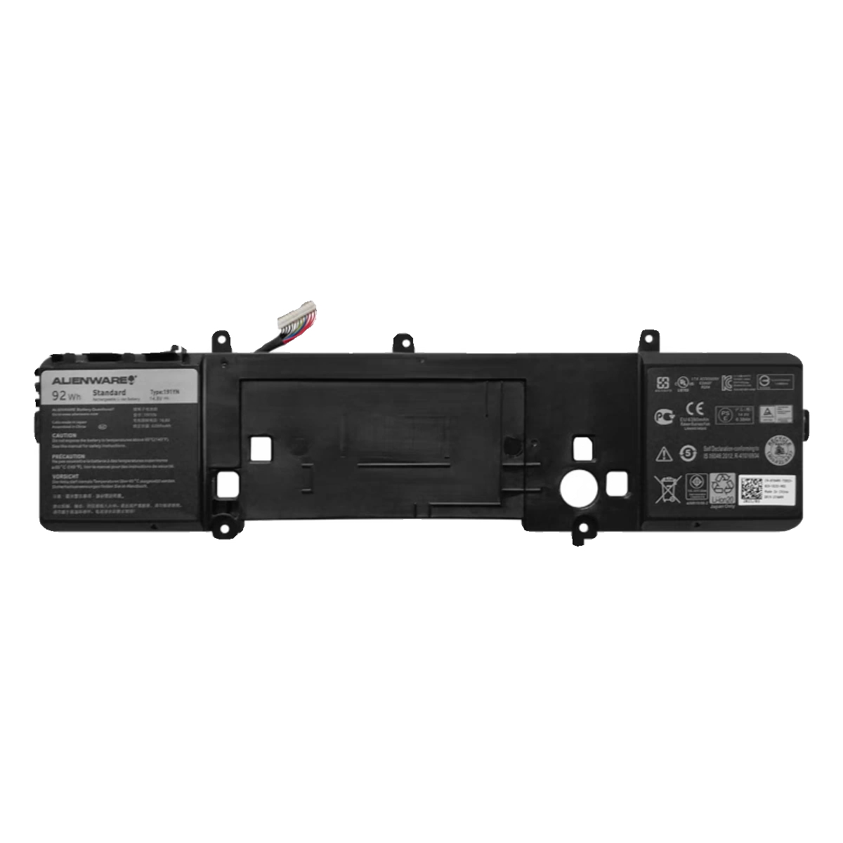 Original 92Whr Dell Alienware 15 R2 (A15-0831) Batterier