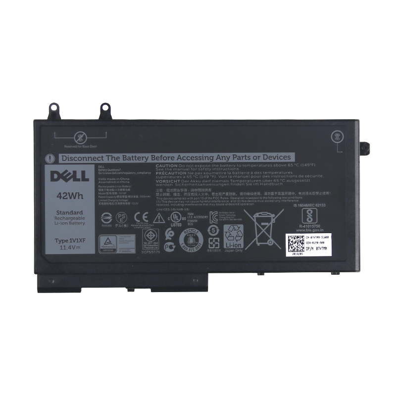 Original 2700mAh 42Wh Dell Latitude 14 (5411-CF0M3) Batterier