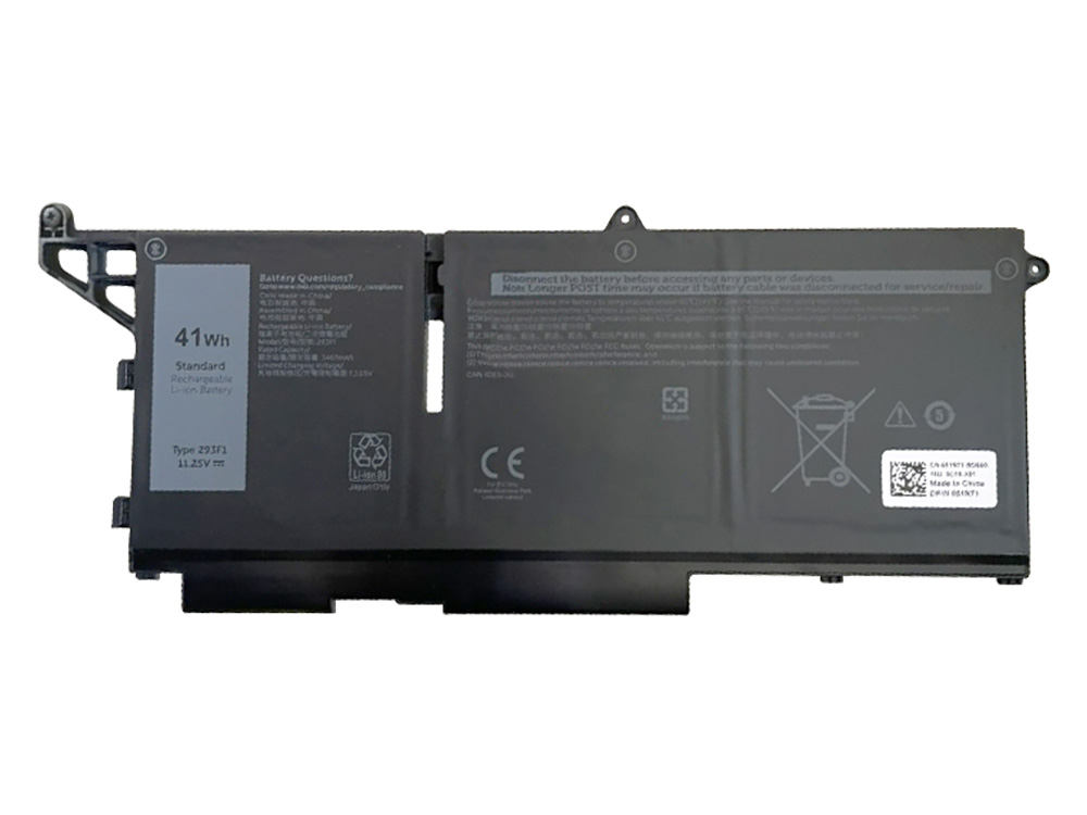 Original 3467mAh 41Wh Dell Latitude 13 2in1 (5330-N208L5330MLK13EMEA_2IN1_VP) Batterier