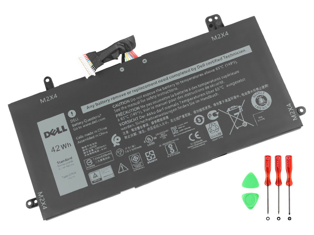 Original 42Wh Batterier Dell J0PGR 0J0PGR X16TW FTH6F