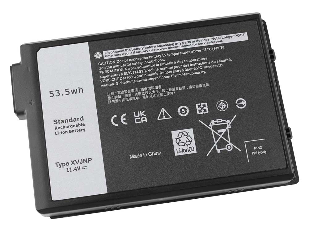 Batterier Dell Latitude 5430 Rugged 4457mAh 53.5Wh